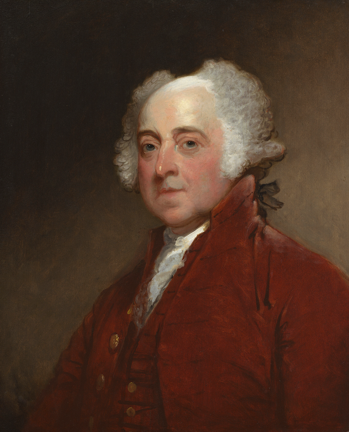 John Adams | Gilbert Stuart | 1821 American Founding Fathers Print
