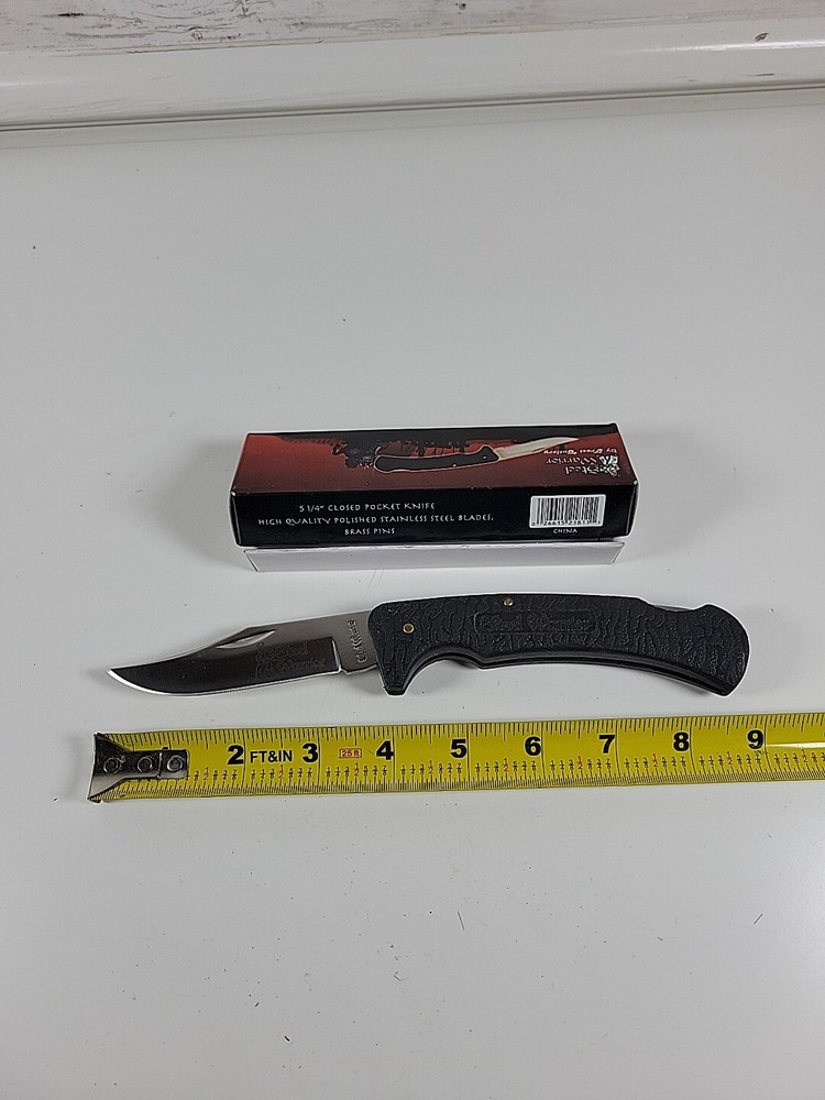 Steel Warrior Folding Hunter Knife NEW