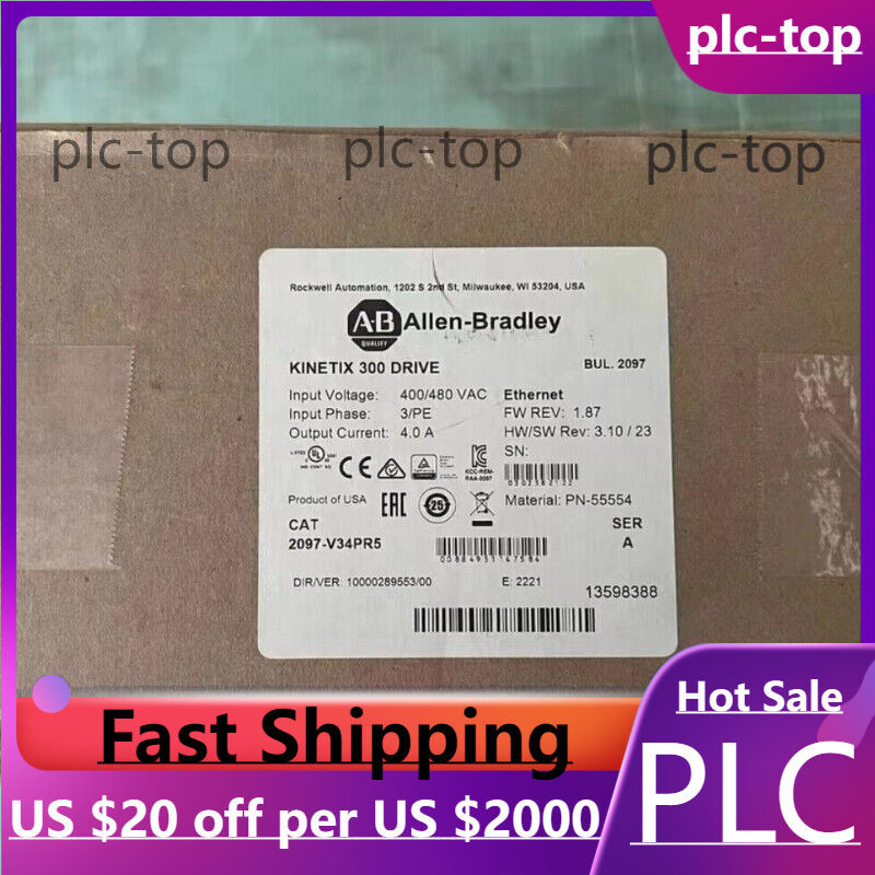 2097-V34PR5 New Factory Sealed AB 1 YEAR WARRANTY FAST DELIVERY 1PCS VERY GOOD-image