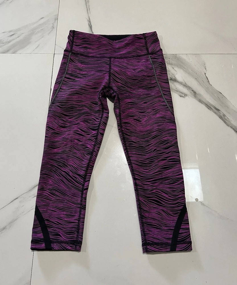 Lulemon On Track High-Rise Cropped Workout Leggings