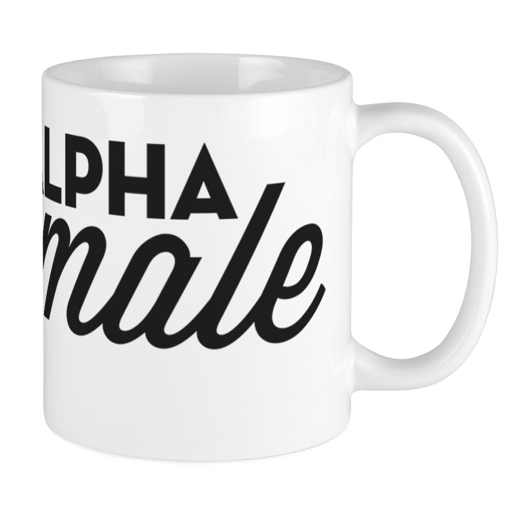 CafePress Alpha Female Mug 11 oz Ceramic Mug (26420275)