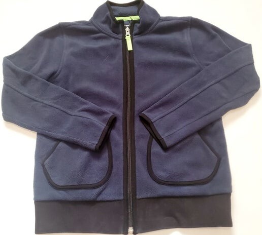 Crewcuts Boys Solid Fleece Zip Up Jacket Size 10 Youth