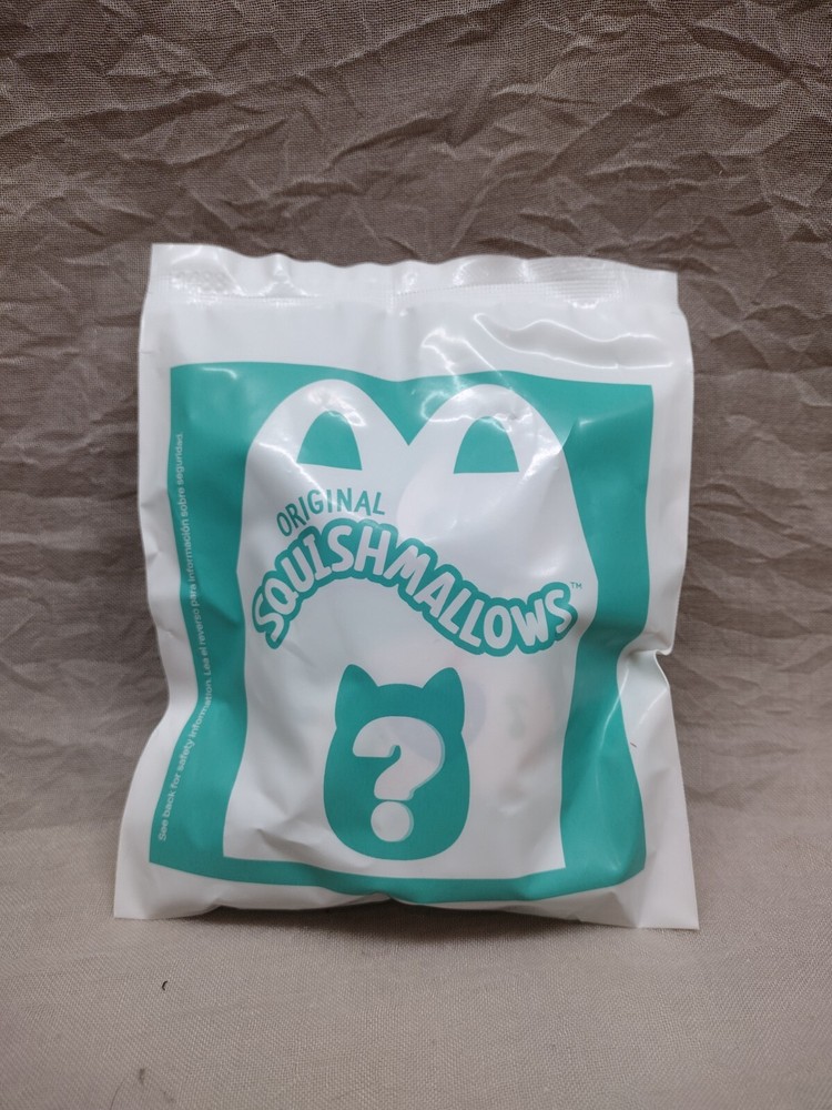 SEALED MCDONALDS SQUISHMALLOWS HANS HAPPY MEAL CODE C 2023 ORIGINAL 2024 NEW