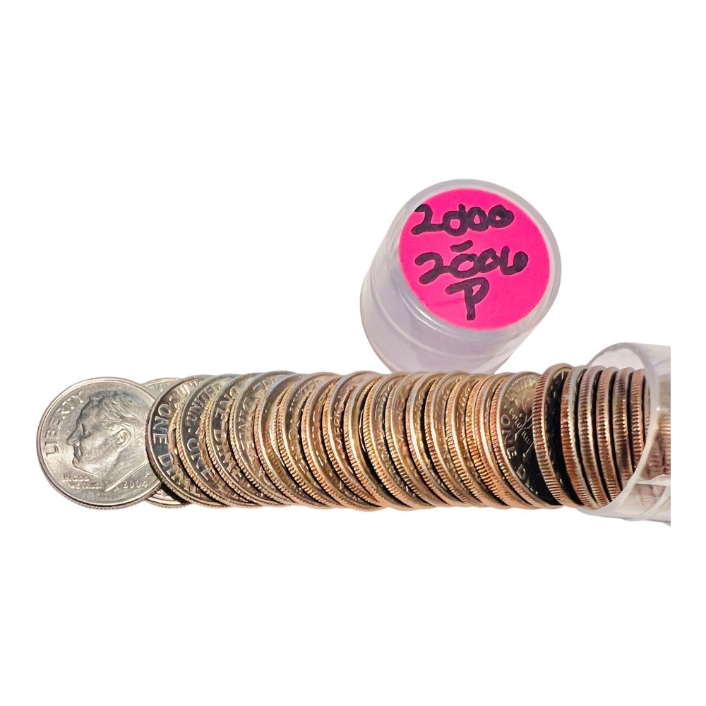 2001-2009 P Lincoln Memorial Cent Roll 50 US Coins BU  “JG Coins”