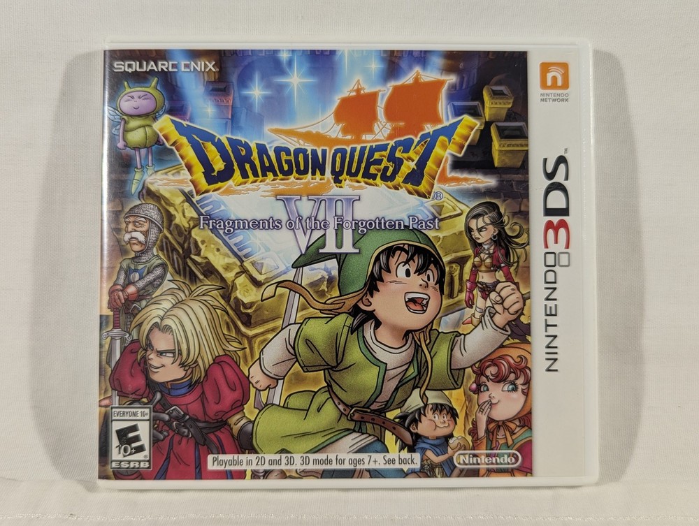 Dragon Quest VII Fragments of the Forgotten Past Nintendo 3DS 2016 Tested Working
