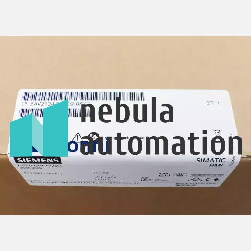 6AV2124-0QC02-0AX2 6AV2 124-0QC02-0AX2 New Siemens SIMATIC HMI TP1500 Comfort