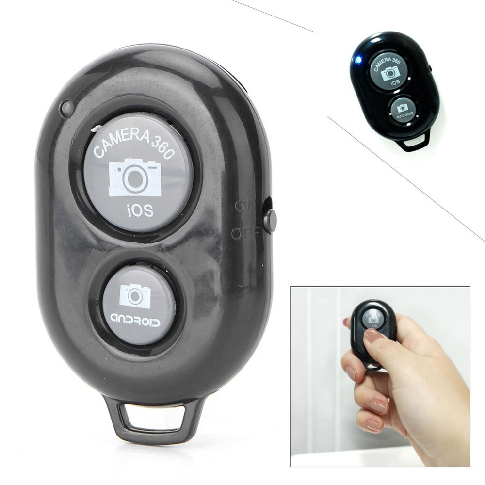 Wireless Bluetooth Camera Shutter Remote for Android and iOS Phones