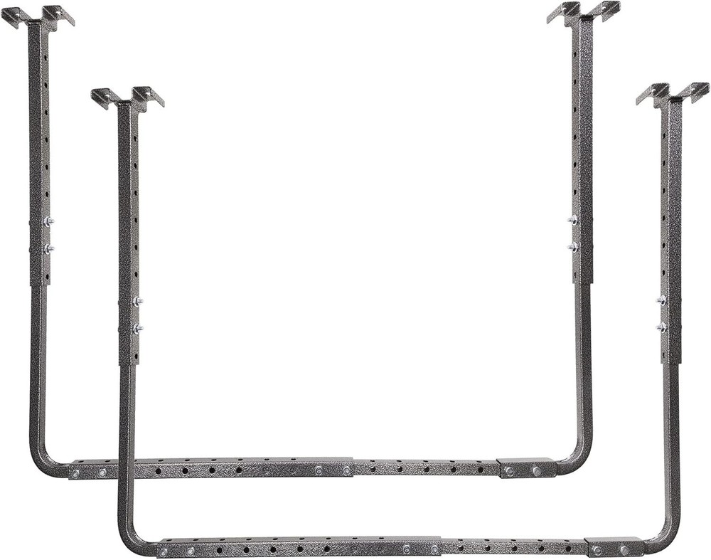 80844-10 34 in. x 26 in. Adjustable Garage Ceiling Mount Storage Rack Kit -...