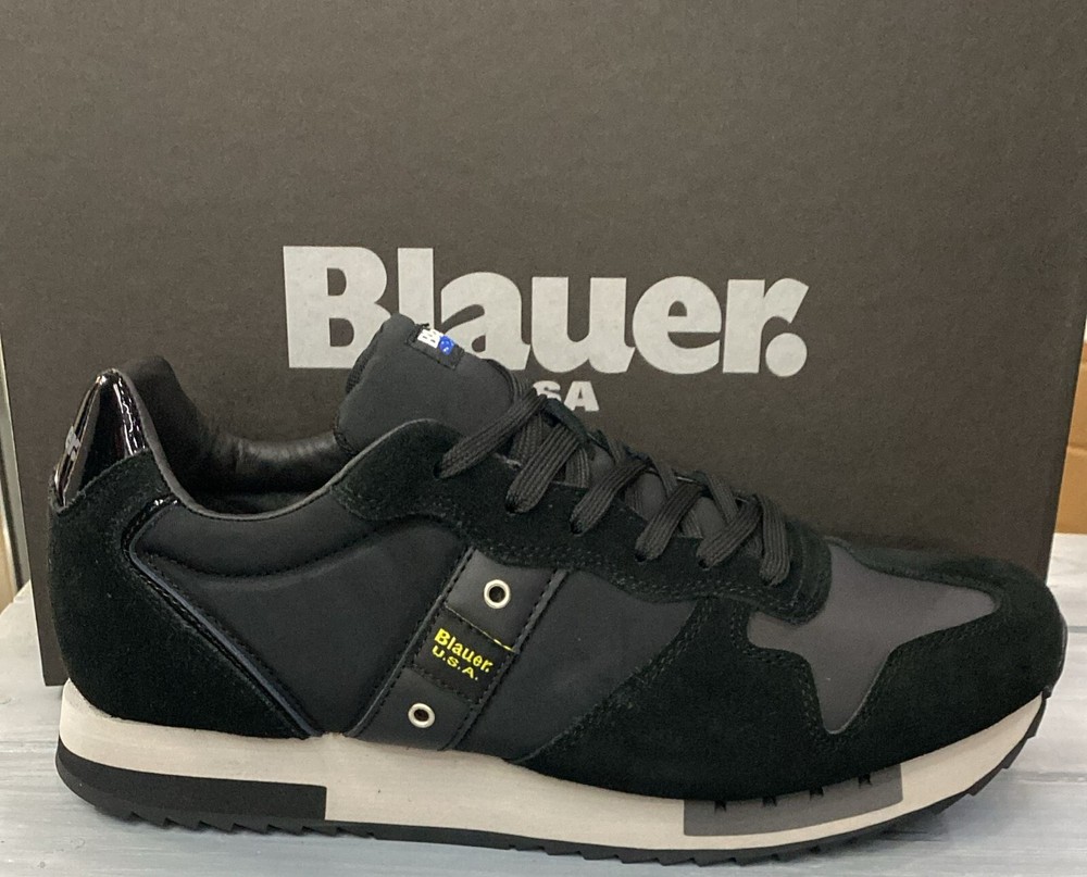 BLAUER Men's Black Shoe Size EU 45 BLR8