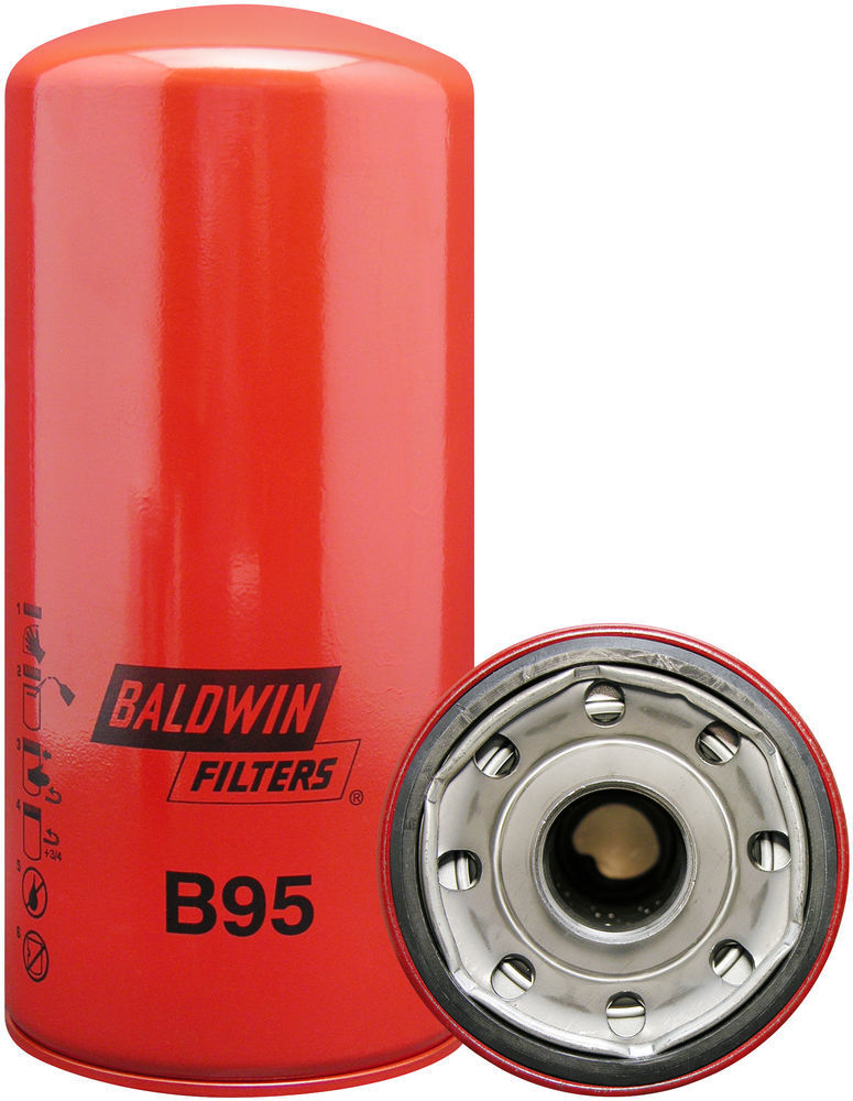 Engine Oil Filter-Eng Code: 6V-92N, Detroit Diesel Baldwin Filters B95
