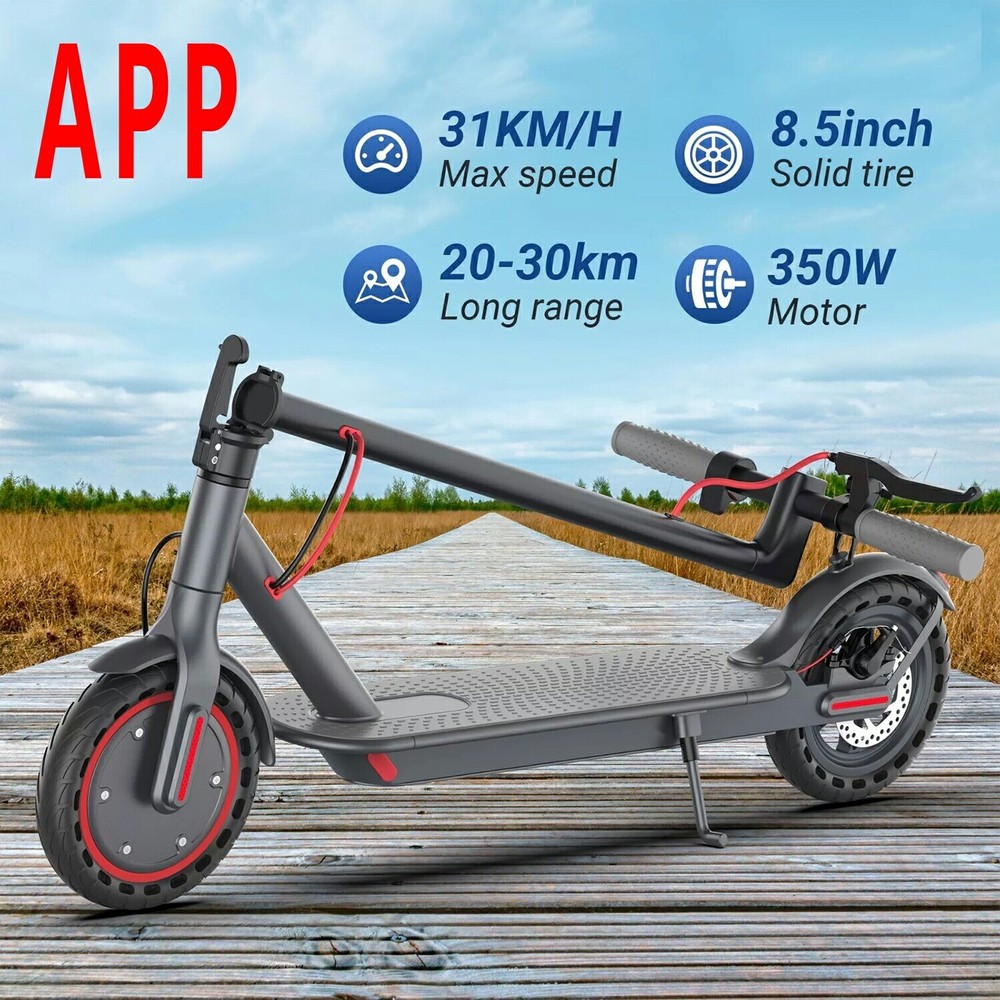 Long Range 10.4AH Foldable Electric Scooter for Adults with APP Urban Commuter