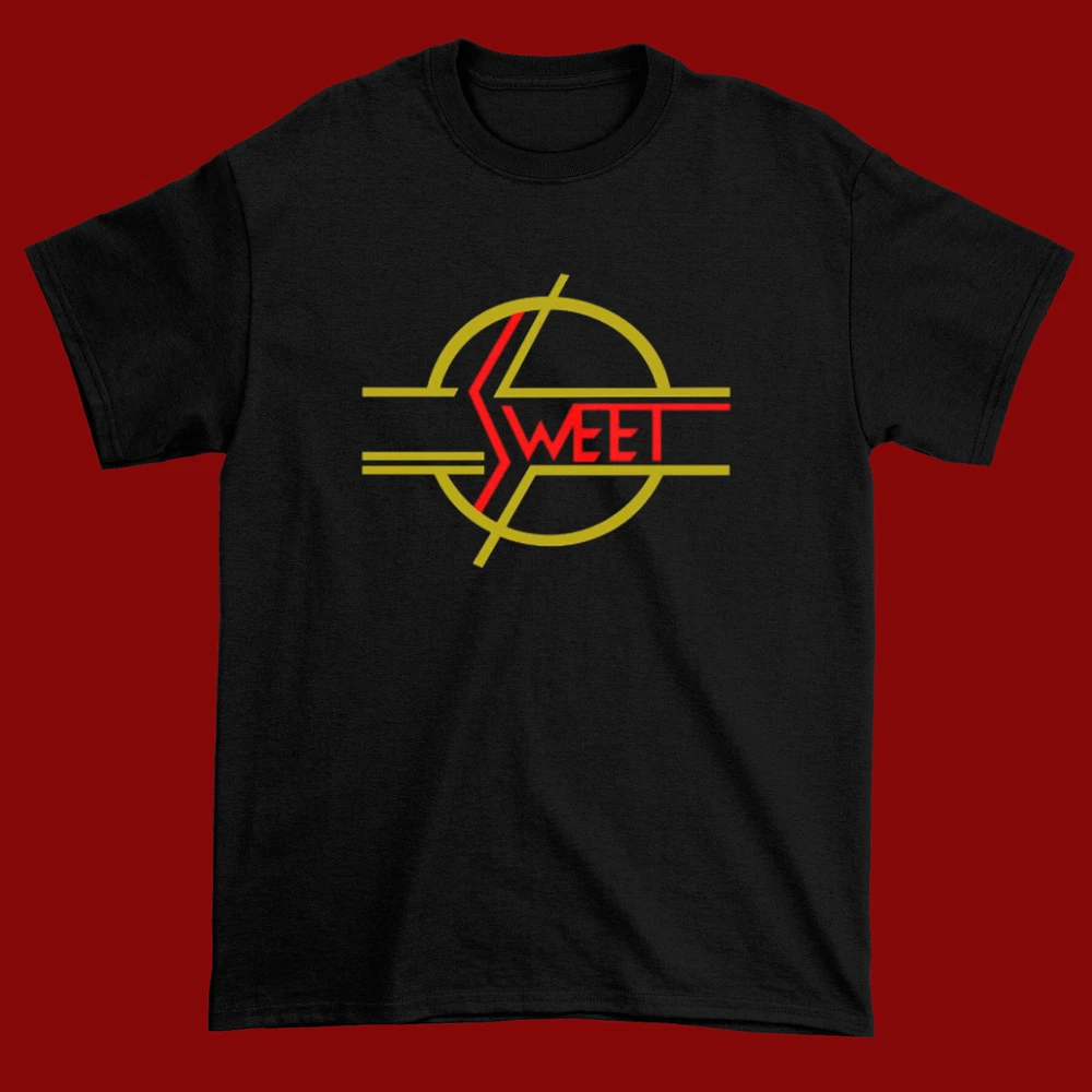 New The Sweet Band Music logo Short Sleeve Black All Size Shirt