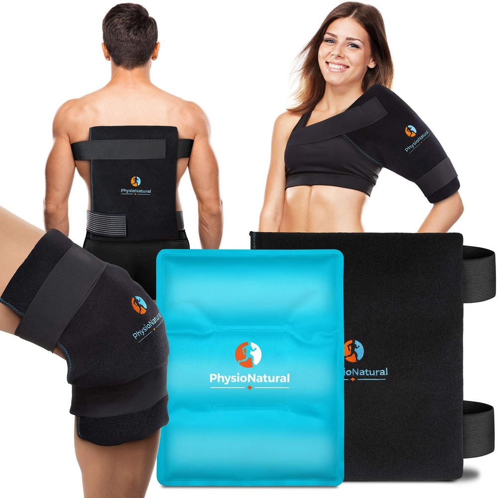 Universal Large Flexible Gel Ice Pack Wrap for Hips & More – Cold Therapy Relief