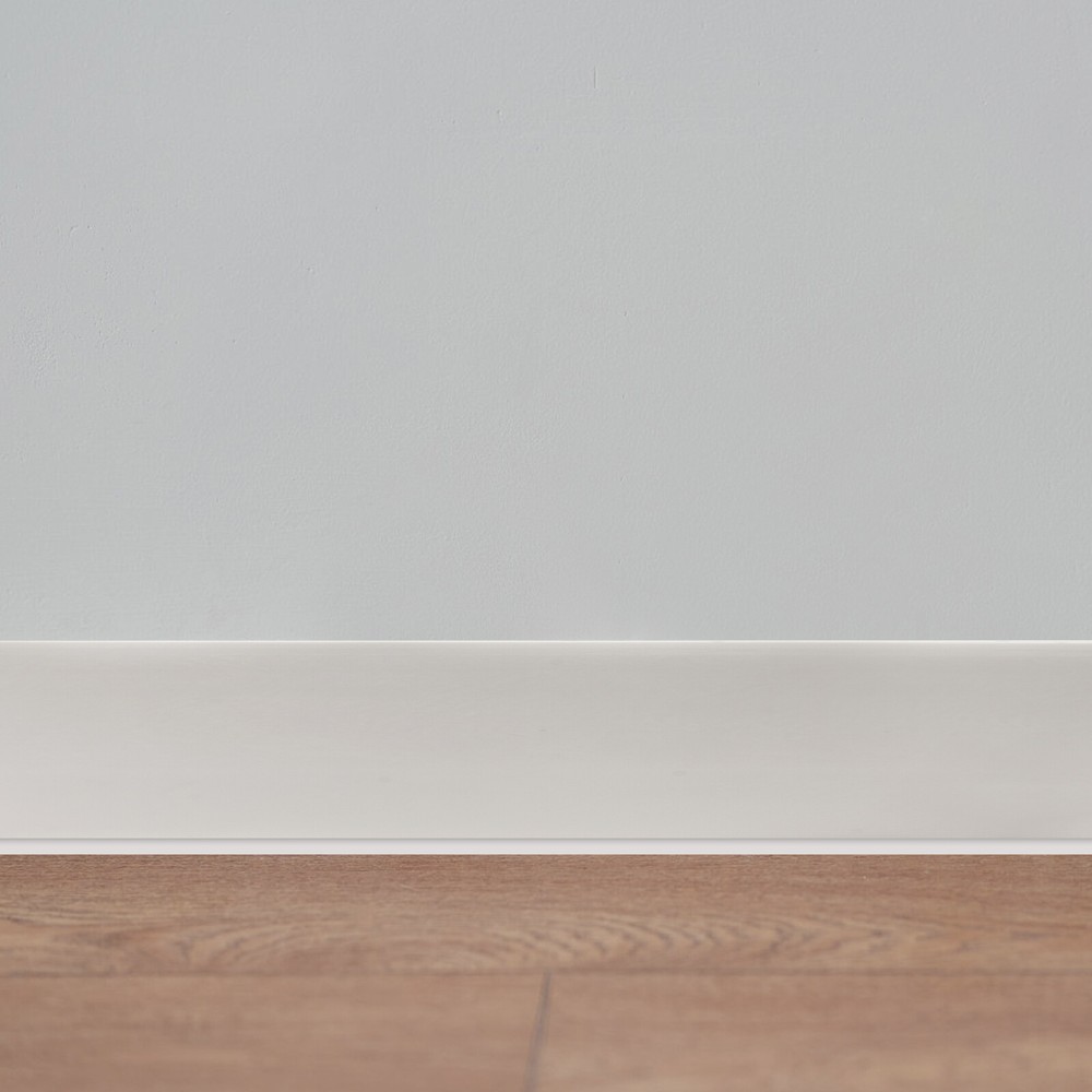 PVC Wall Base Baseboard Molding Trim Flexible with Peel and Stick Adhesive Back