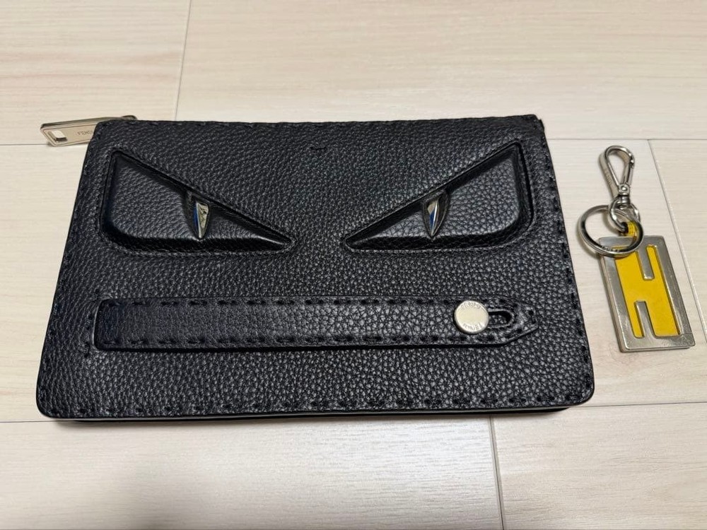 FENDI Bugs Eye Monster Clutch Bag