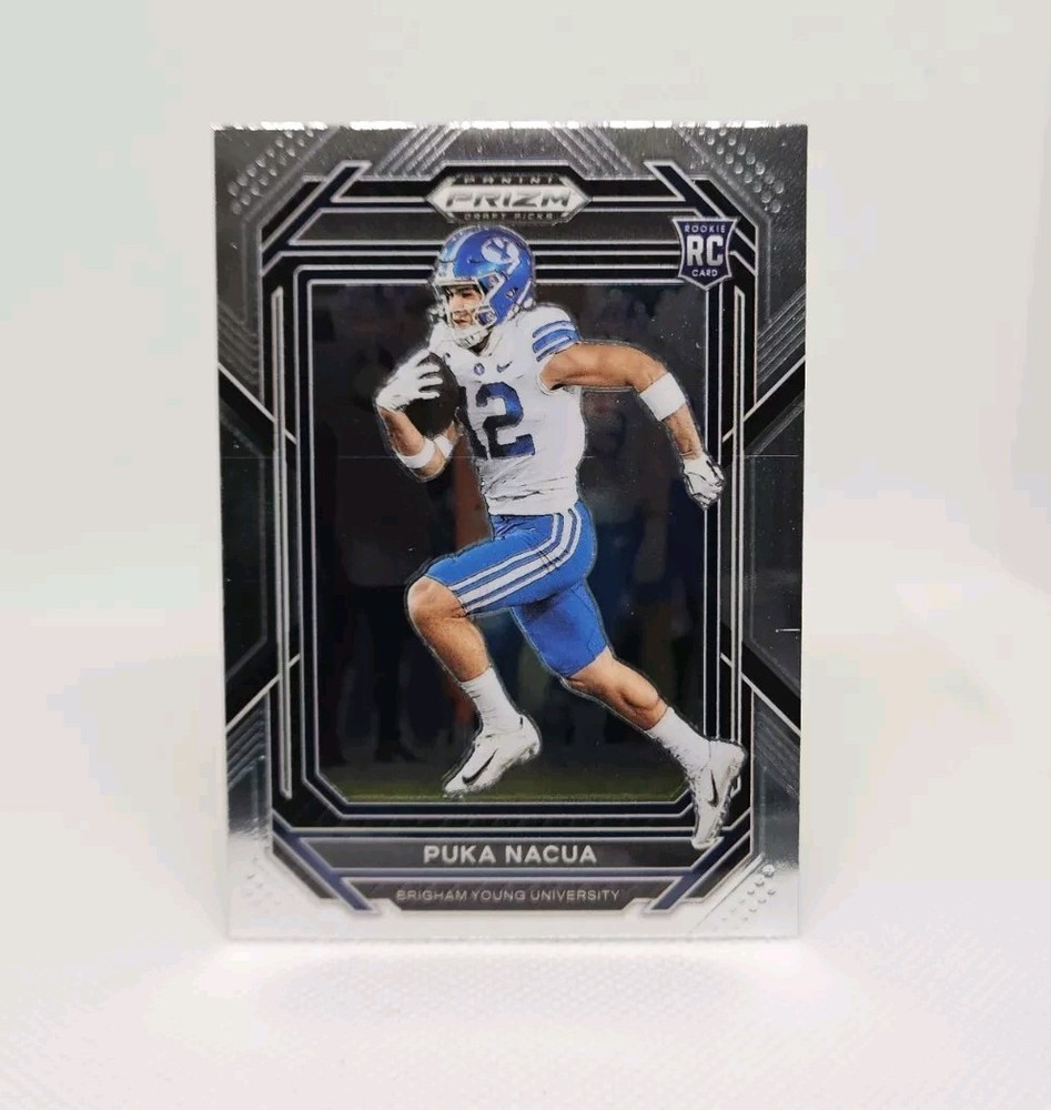 PUKA NACUA 2023 PANINI PRIZM DRAFT PICKS #197 ROOKIE BYU COUGARS RC