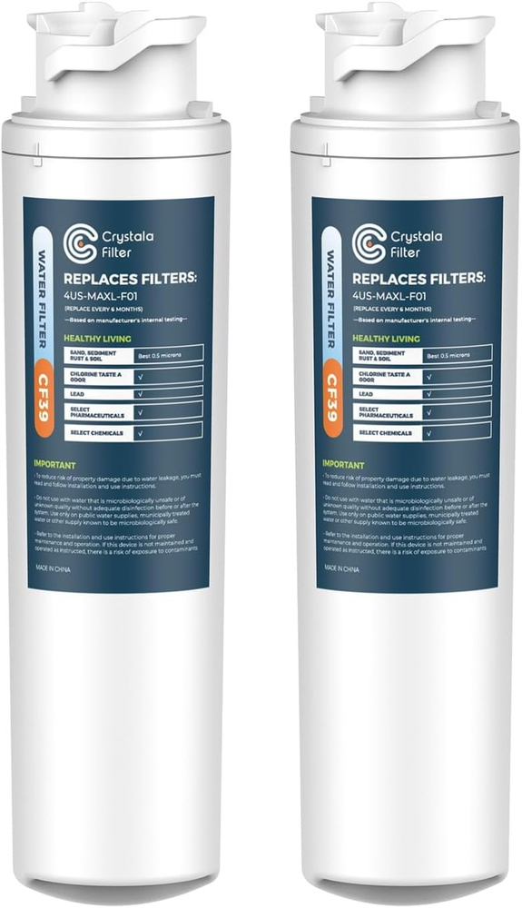 4US-MAXL-F01 Filter, Compatible with 4US-MAXL-S01 System, 2PACK