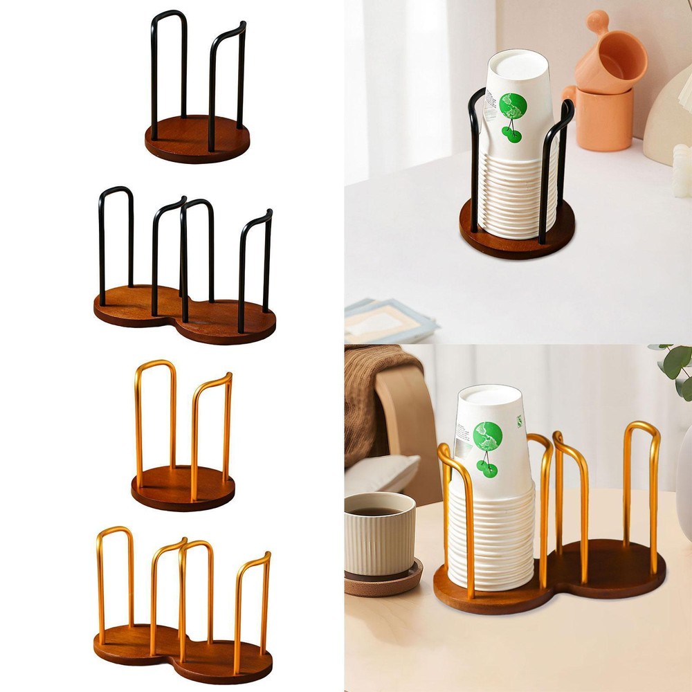 Cup Holder Decorative Rack Cup Storage Organizer for Bar Home Kitchen Hotel