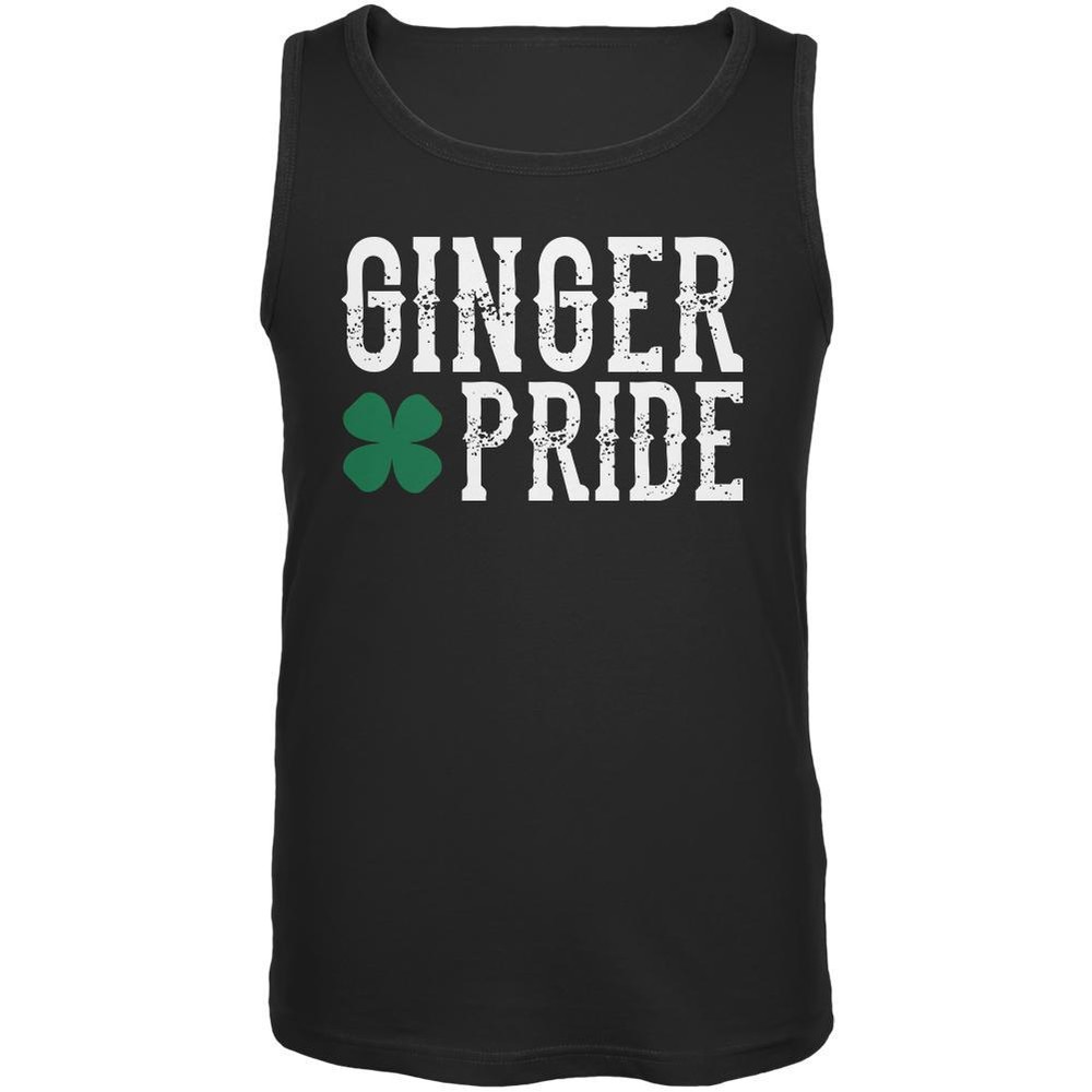 St Patricks Day Ginger Pride Mens Sleeveless Tank Top-image