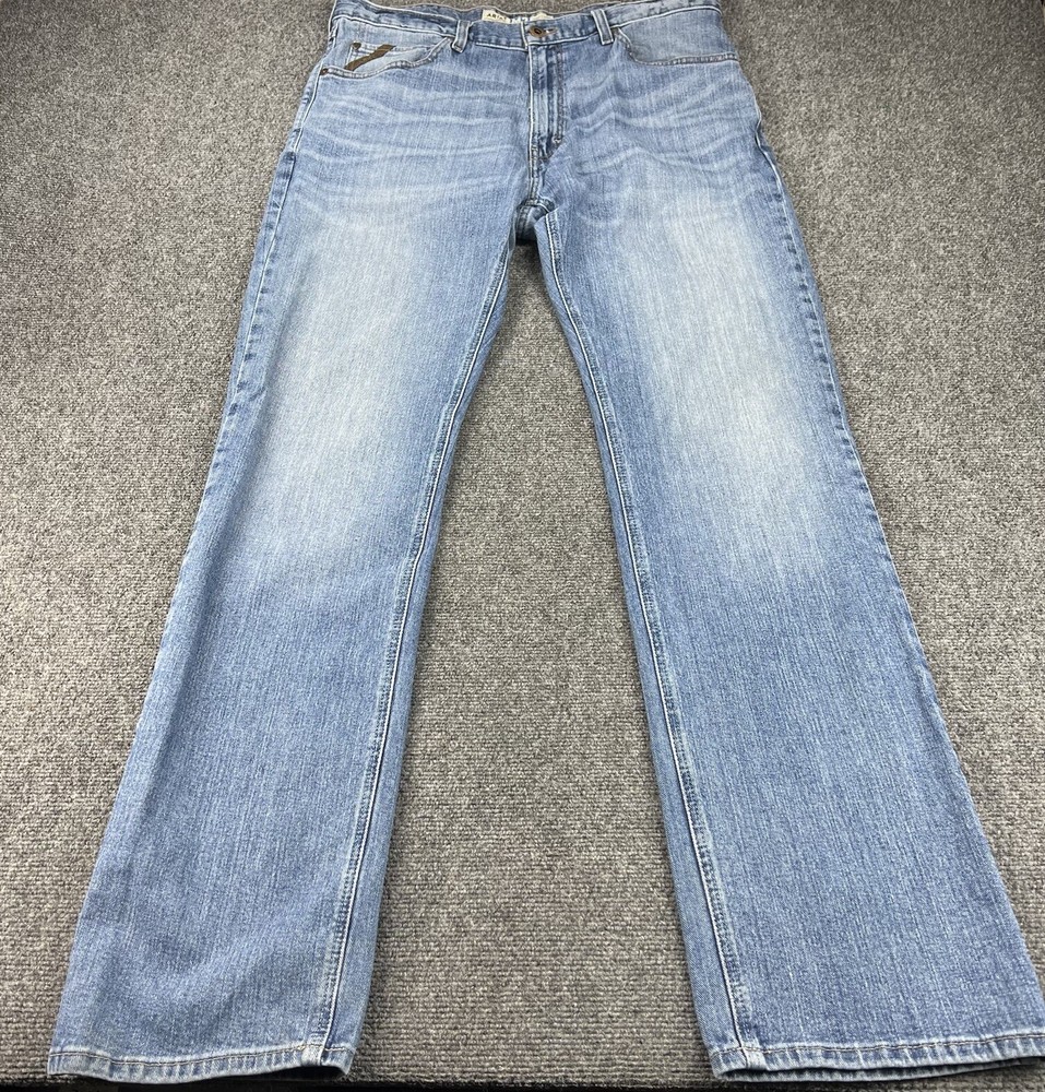 ARIAT Legacy M2 Relaxed Boot Cut Jeans Men 36x36 Blue Denim Western Cowboy