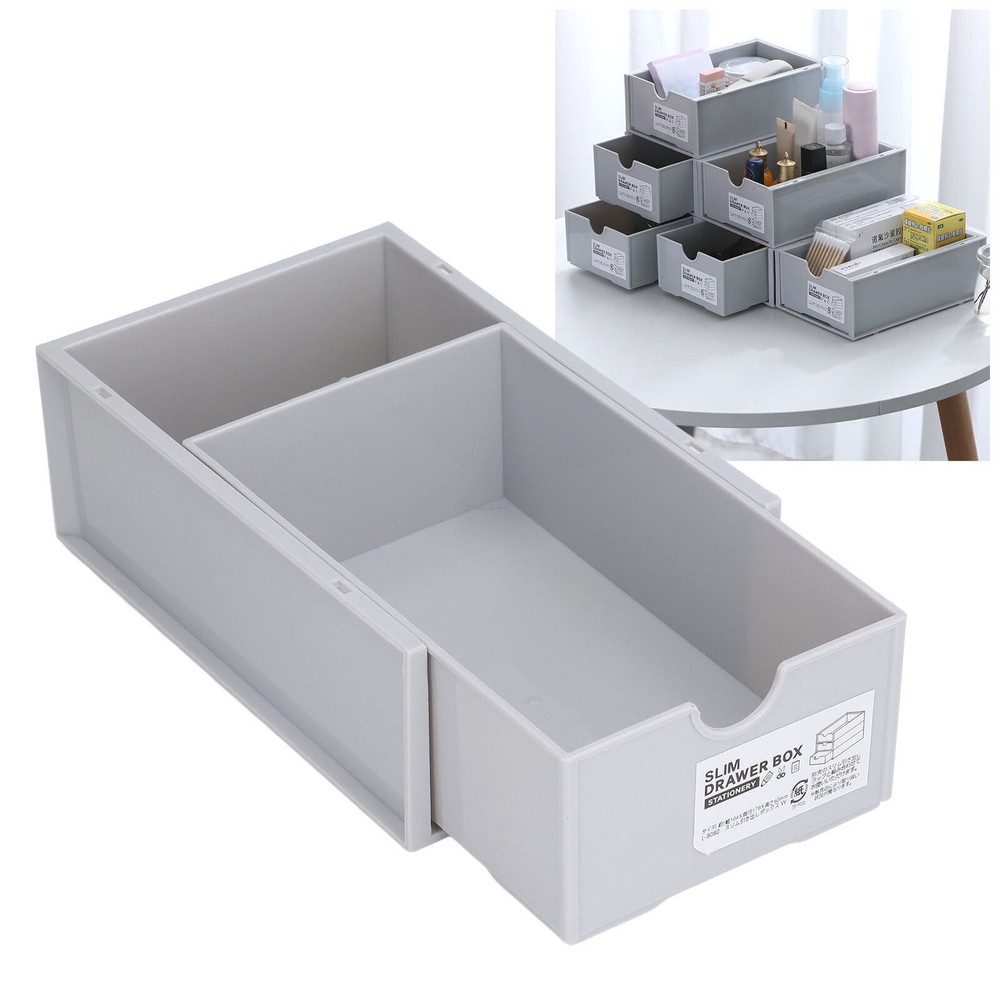 Storage Box Stackable PP Material Large Capacity Classified Storage Strong Durab