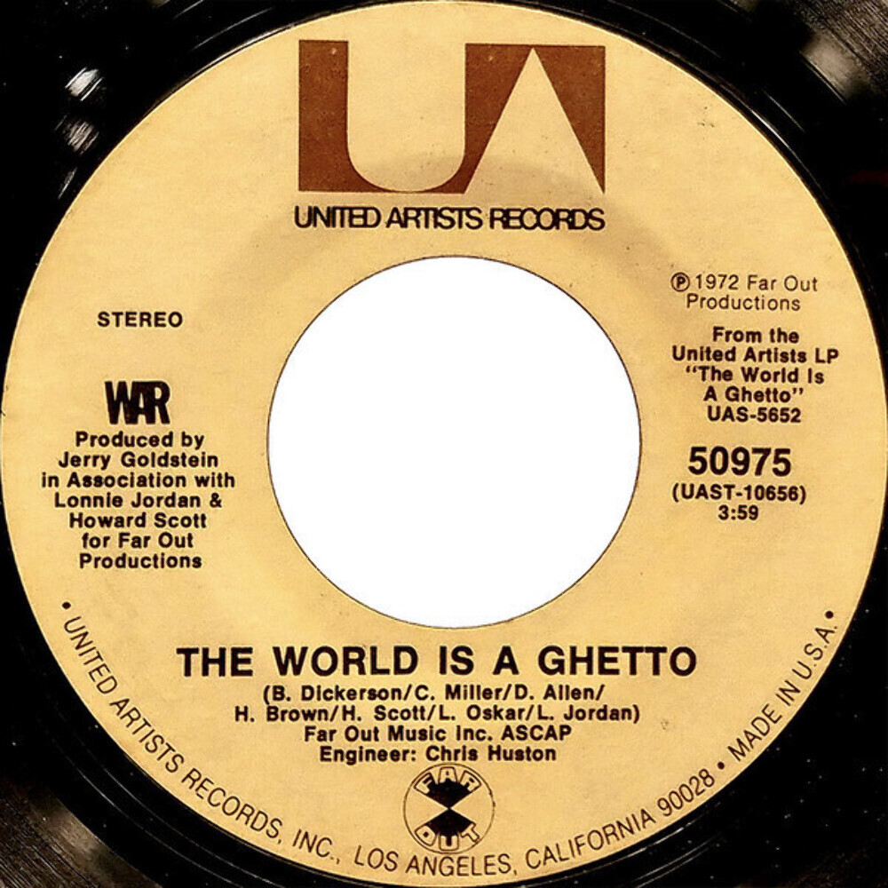 War - The World Is A Ghetto / Four Cornered Room (7