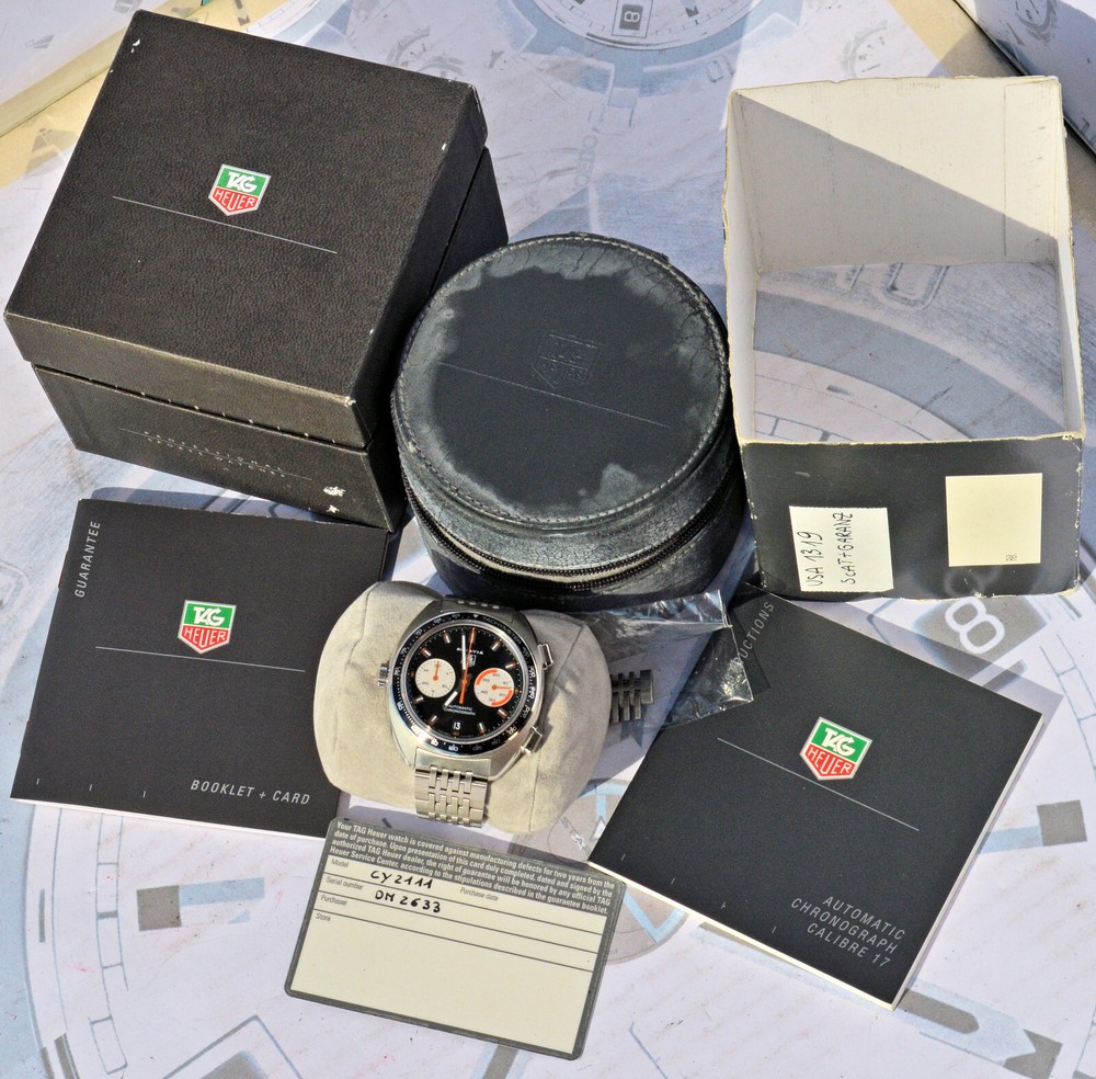 2005 Tag Heuer Autavia Chronograph Automatic CY2111 with Complete Kit