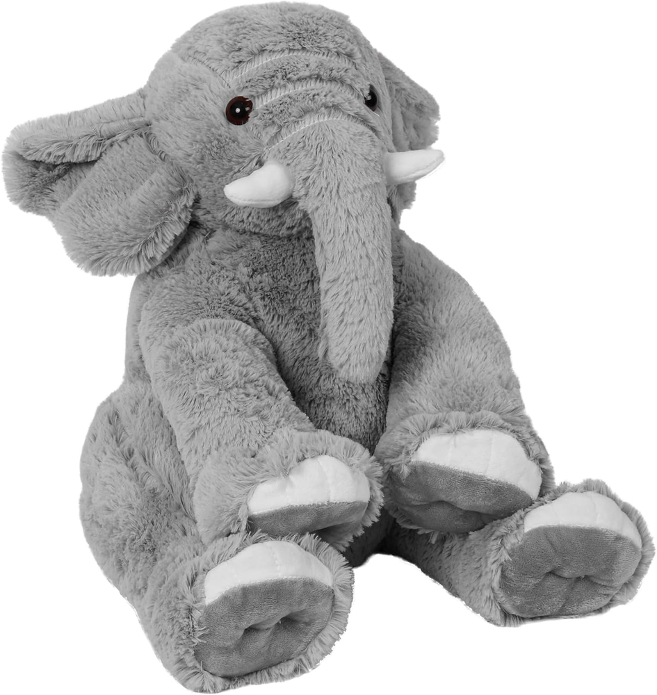 Weighted Elephant Stuffed Animals, 5Lb Weighted Plush Giant 16In Elephant Throw