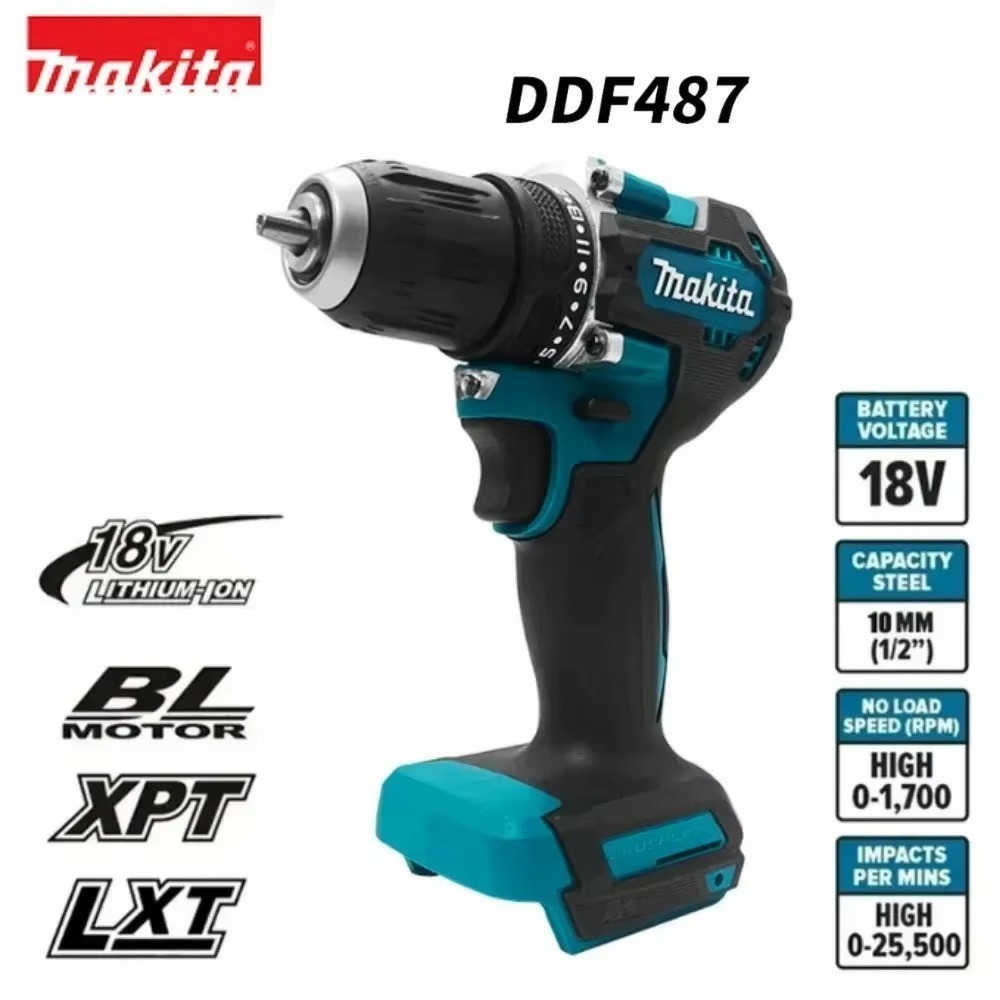 Makita DDF487 LXT 18V Brushless Cordless Drill Driver ❗with or without battery❗
