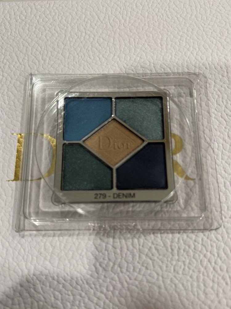 Christian Dior 5 Couleurs Creamy Powder Eyeshadow Palette #279 Denim 0.24oz New