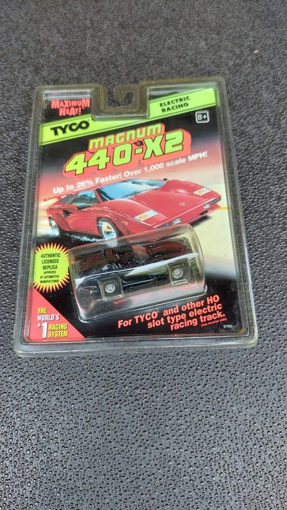 1996 Dodge Viper Black Tyco Magnum 440-X2 Slot Car Electric Racing 9160