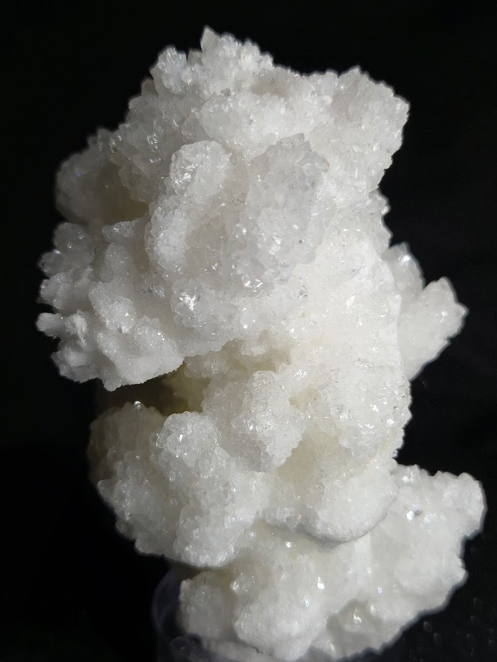White Aragonite Sparkling Cave Calcite Mineral Specimen Mexico-Healing Crystal