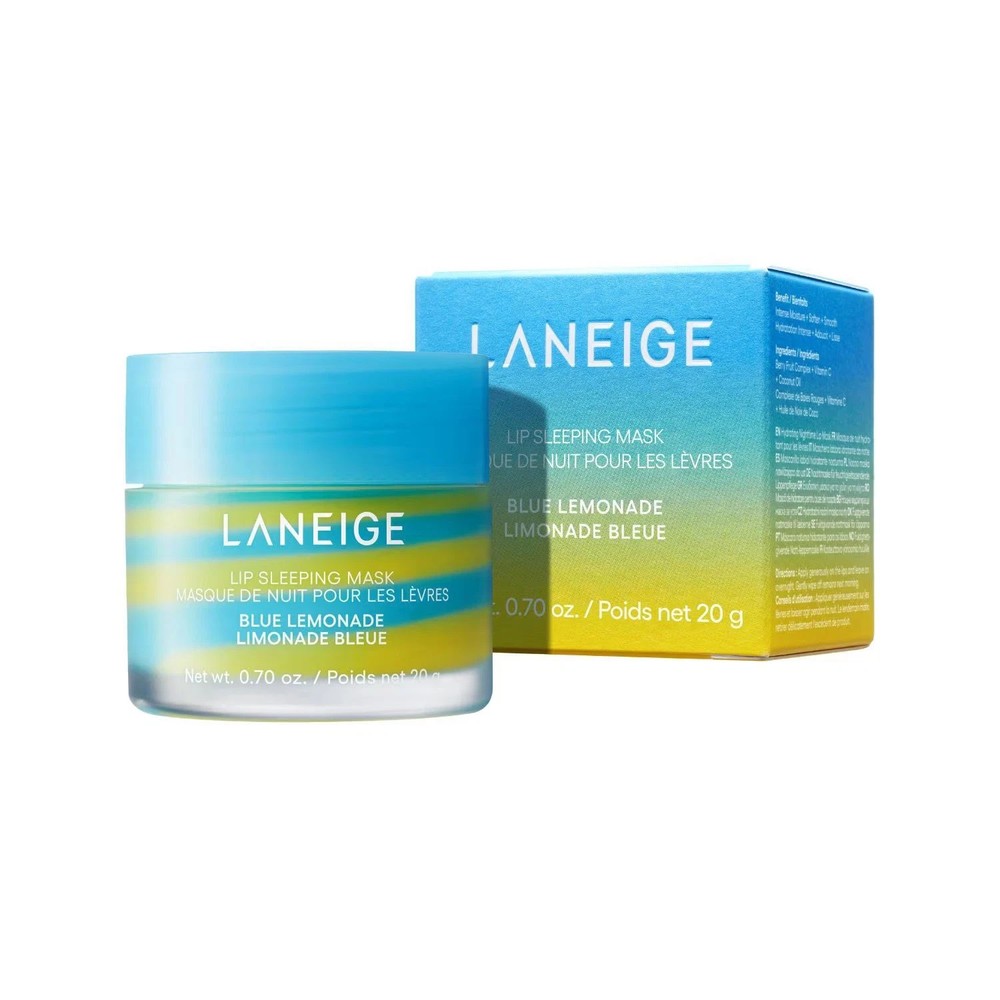 Laneige Blue Lemonade swirl Lip Sleeping Mask 0.70oz/20g LTD ED New Auth Fresh!