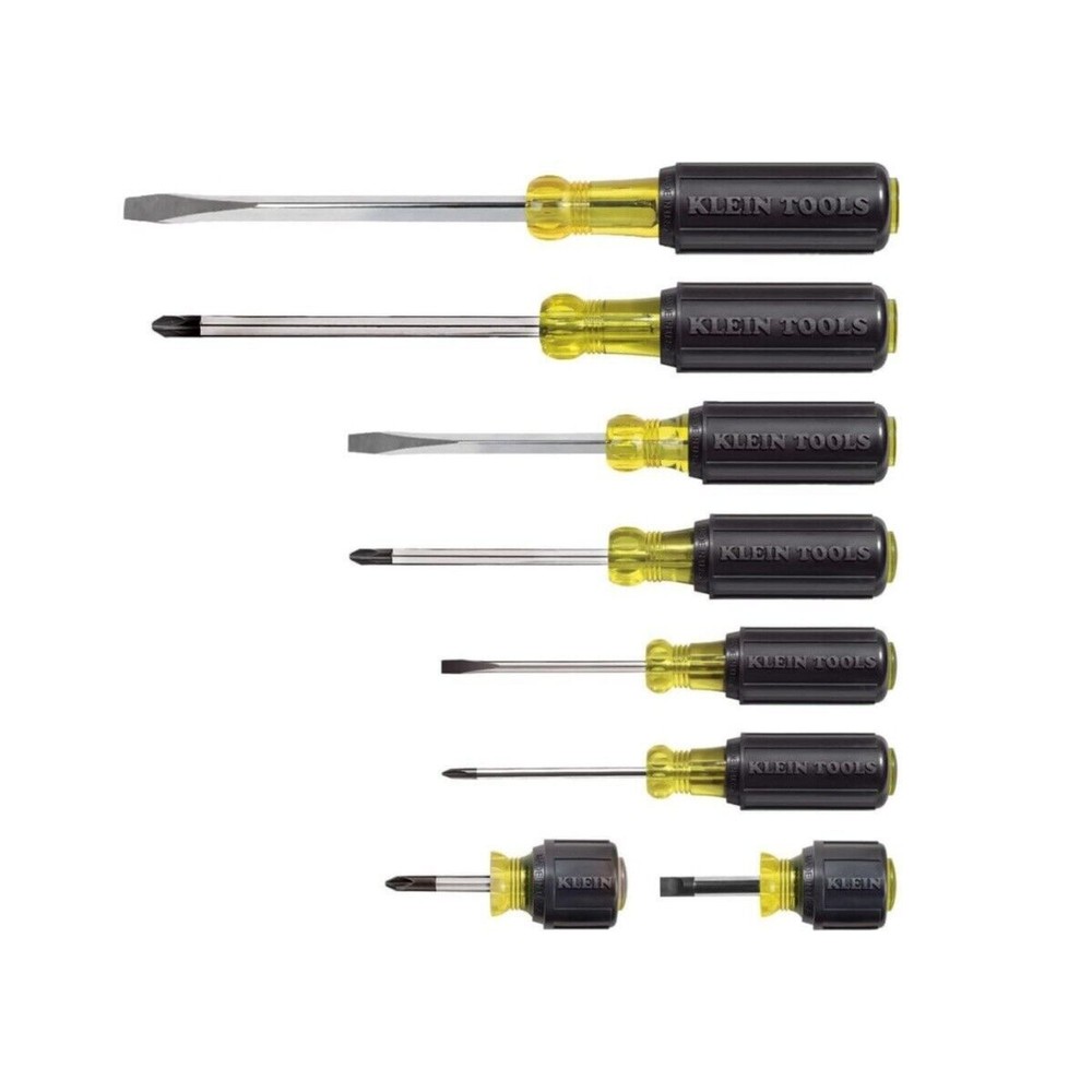 Klein Tools Screwdriver Set, Multi-Application, 8-Piece 85078