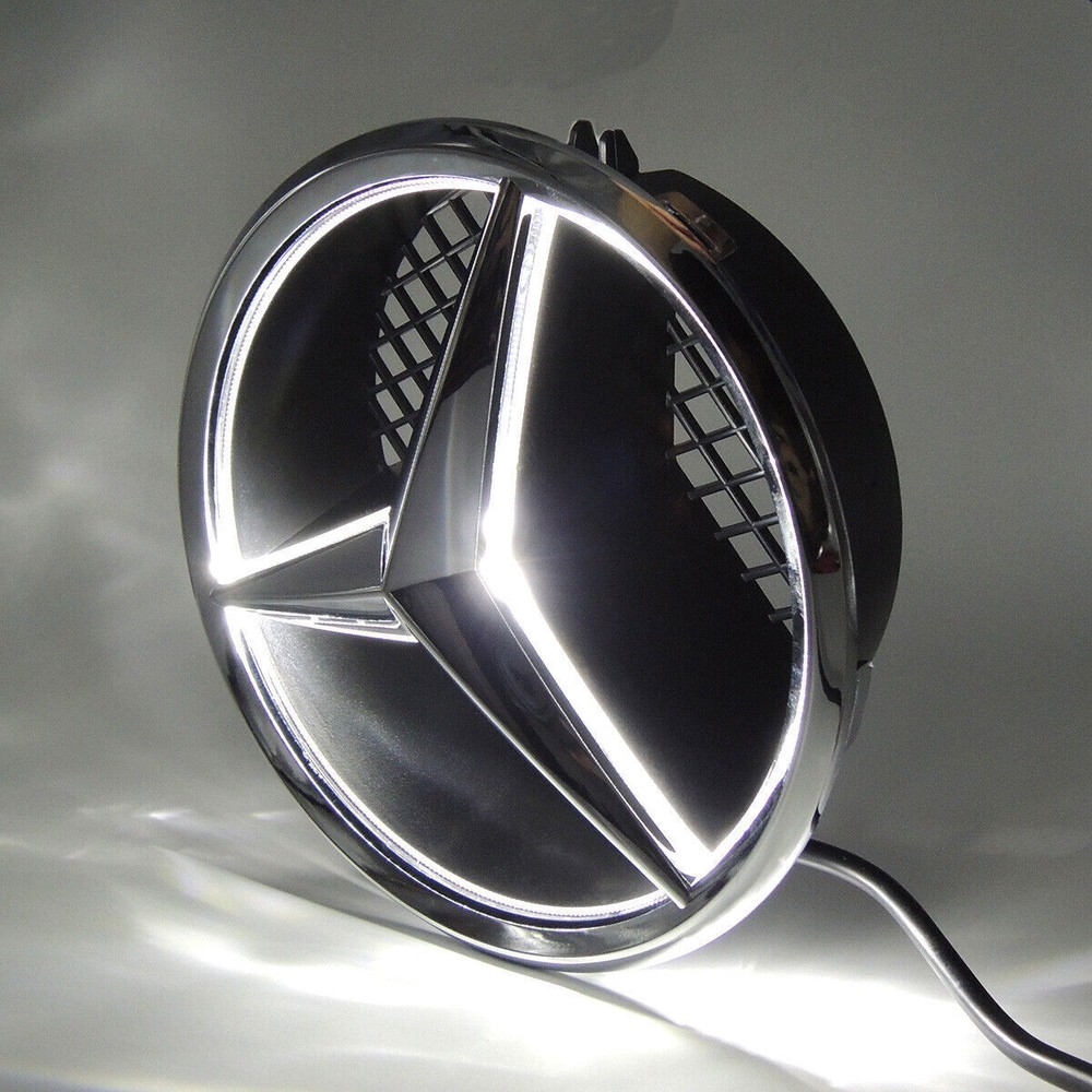Front Grill LED Star Emblem Light For Mercedes-Benz 2013-2019 CLA Class C117