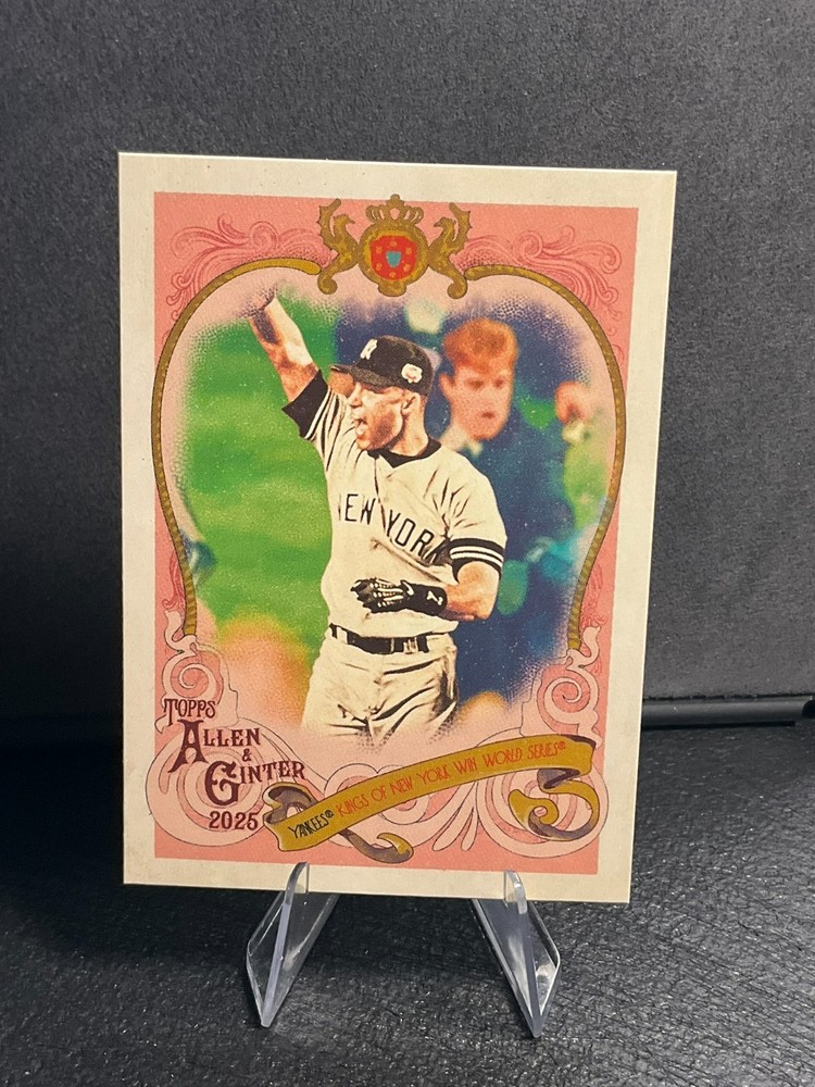2025 Topps Allen & Ginter Sweet Victory SV-22 Derek Jeter, New York Yankees