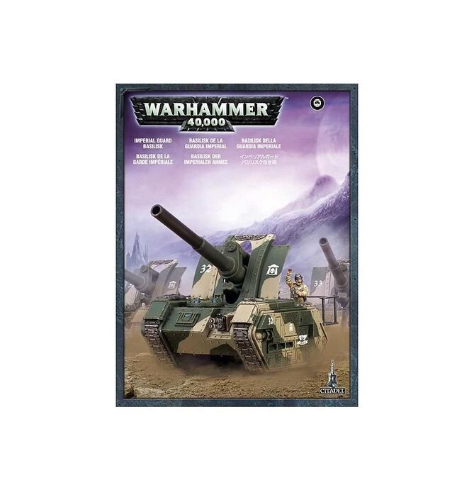 Warhammer 40k Astra Militarum Basilisk Imperial Guard NIB Sealed