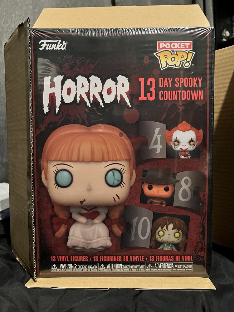 Funko Pop Horror Spooky Countdown 2023 13-Day Advent Calendar New