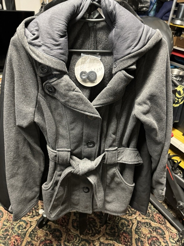 Ashley Womens Fleece Lined Trench Coat for Style and Warmth