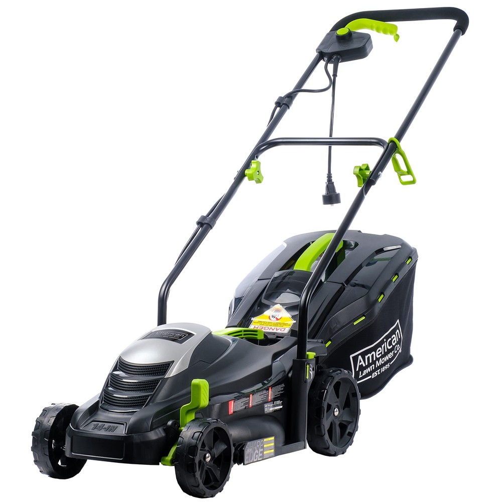 14-Inch 11-Amp Black Corded Electric Lawn Mower Model 50514