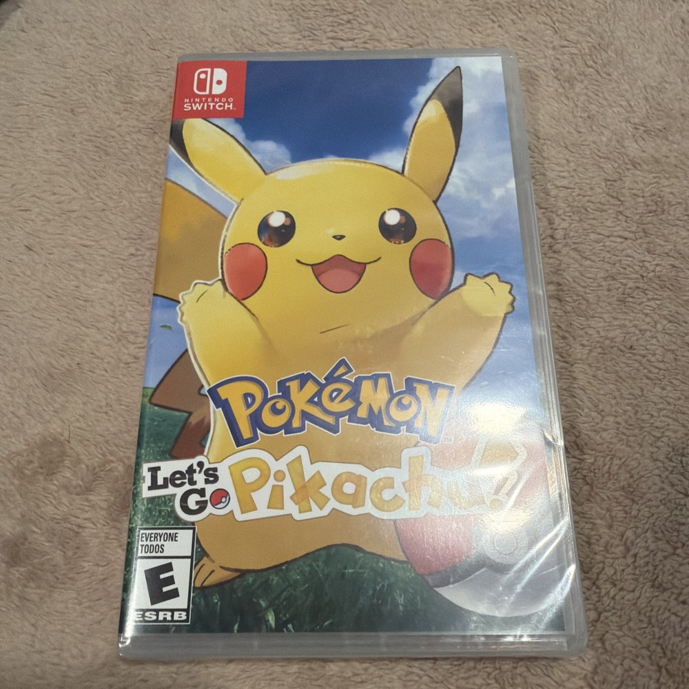 Pokemon Lets Go Pikachu Nintendo Switch Brand New Factory Sealed
