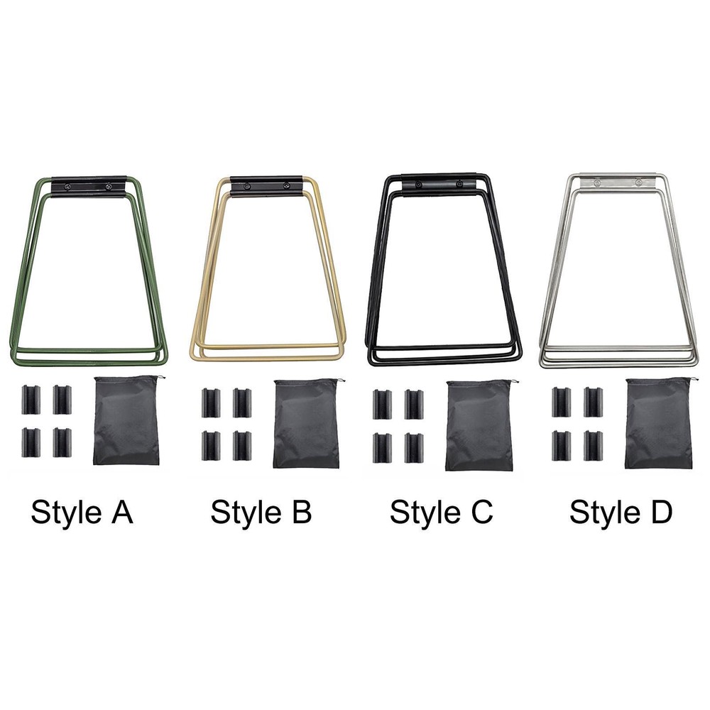 Foldable Cooler Stand Water Tank Stand Sturdy Compact Trash Bag Holder Luggage