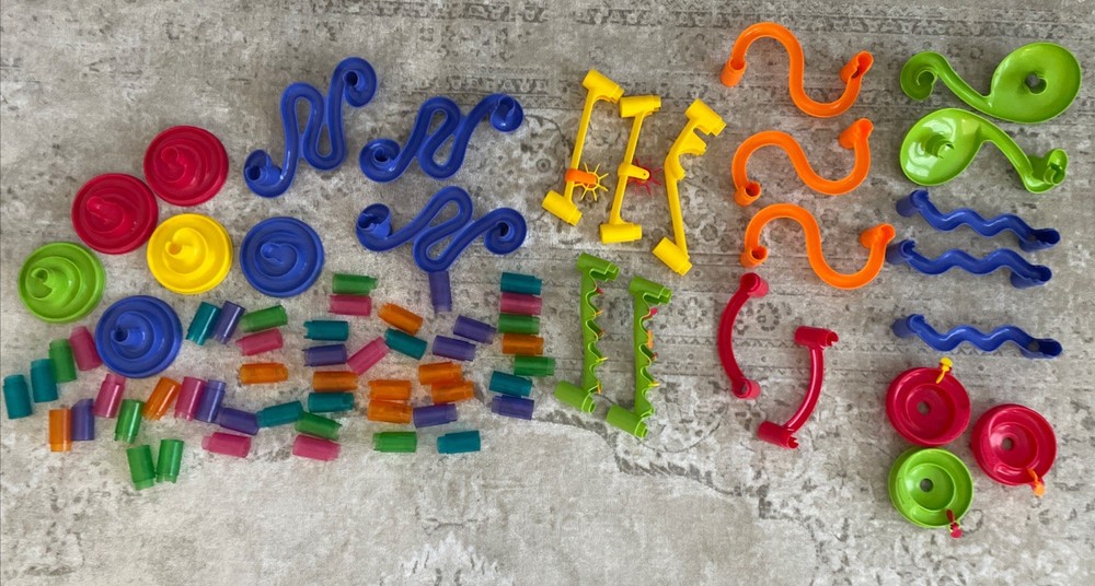 75-Piece Imaginarium Deluxe Marble Run Race Set by ToysRUs – Large & Fun
