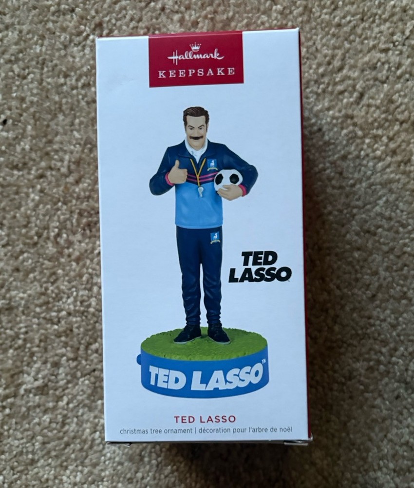 2023 Hallmark Keepsake Ted Lasso Christmas Ornament with Magic Sound
