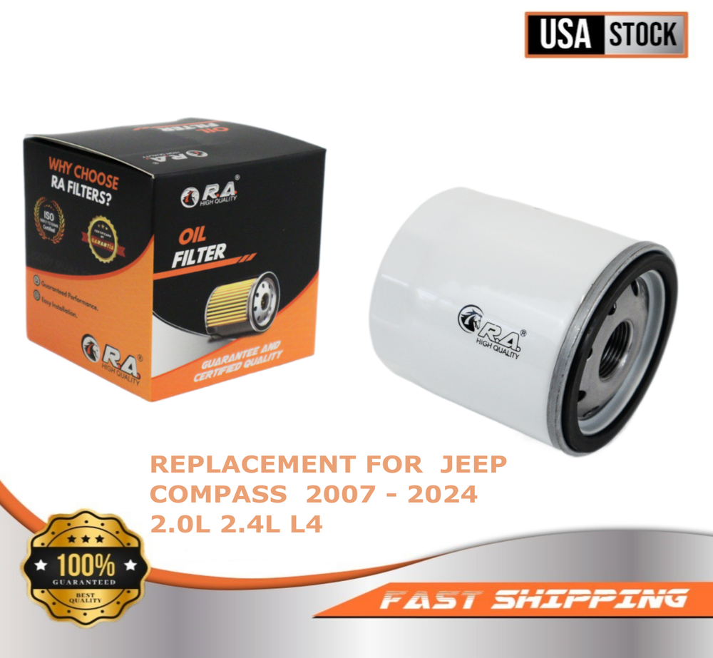 High-Performance 10060 Oil Filter for Jeep Compass 2007-2024 2.0L 2.4L Engine