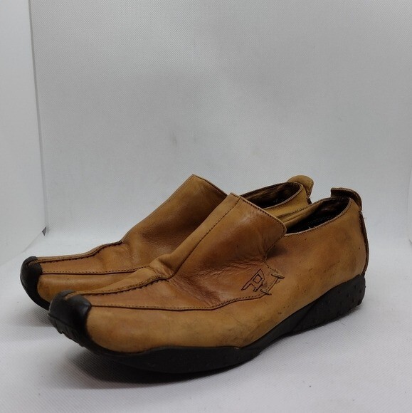 Diesel Arcy Leather Loader Mens 7.5 Brown Casual Comfy Retro 90s Y2K