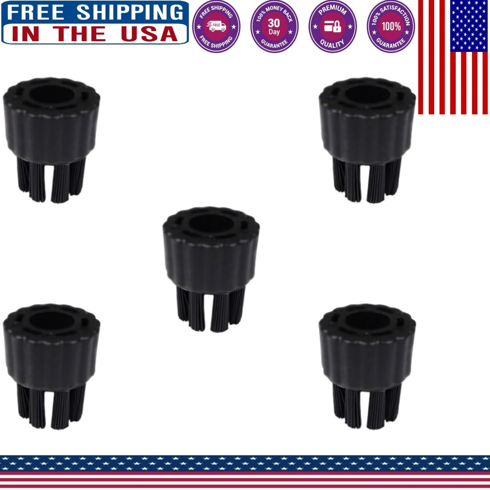 Compact Long Nylon Utility Brushes Set - Perfect for Carpet and Tile Cleaning