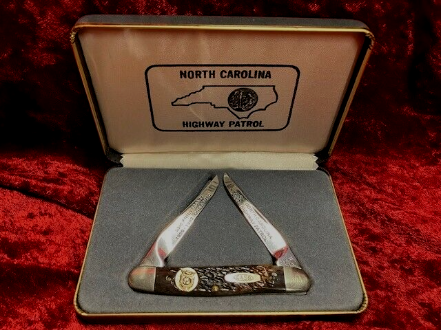NORTH CAROLINA HIGHWAY PATROL 53RD ANNIVERSARY EDITION POCKET KNIFE NUMBERED