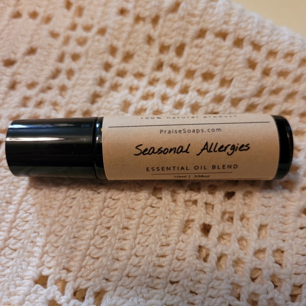 Seasonal Allergy Relief Roller Bottle Essential Oil Blend-image