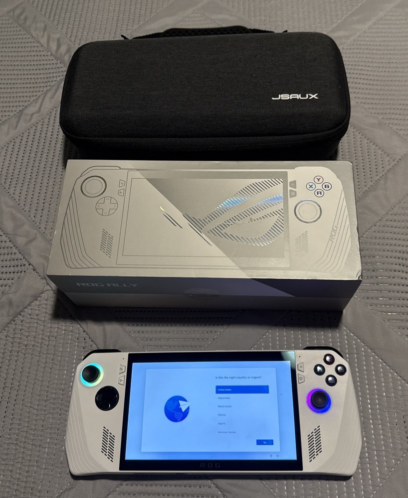 Asus ROG Ally 512GB White Handheld Gaming Console RC71L-ALLY.Z1_512
